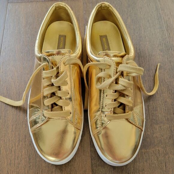 Michael Kors sneakers gold 36.5 - Picture 2 of 9